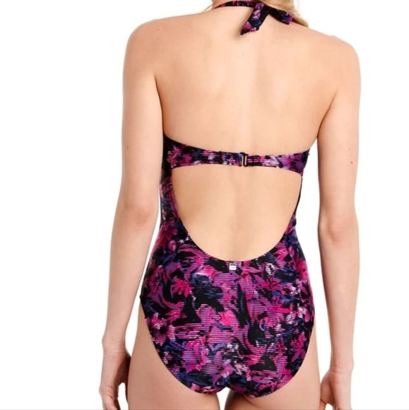 NWT Natadoline Swim One-Piece - Crushed Berries Digifleur - Picture 3 of 11